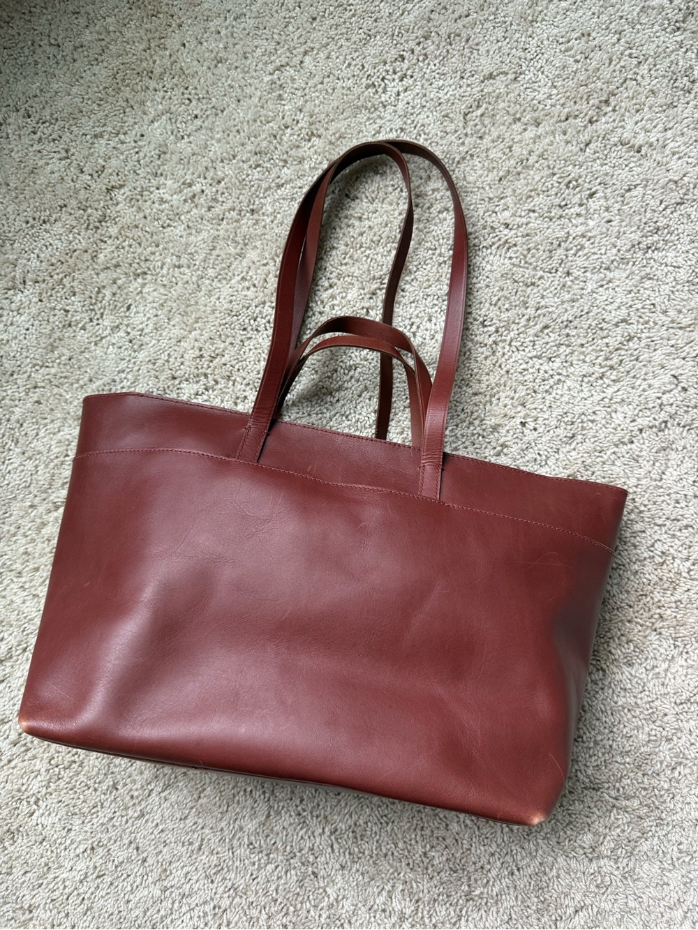 Madewell Leather Transportation Tote